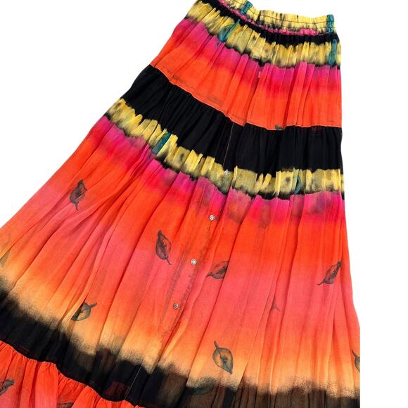 90s Desert West by Sherry Holt Maxi Skirt - Picture 5 of 7